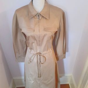 Zip shirtdress NWT